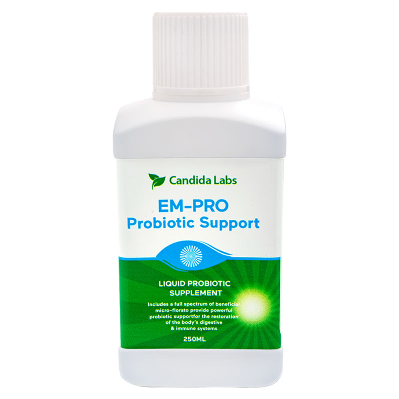 em pro probiotic candida cleanse supplement